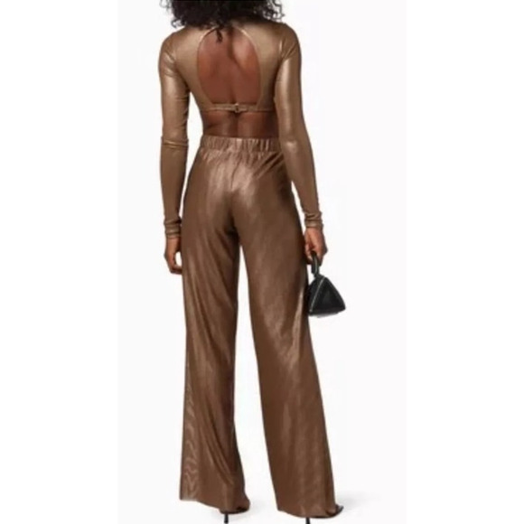 Good American Size 4 Mesh Foil Underwire Crop Top Size XL - Picture 7 of 7